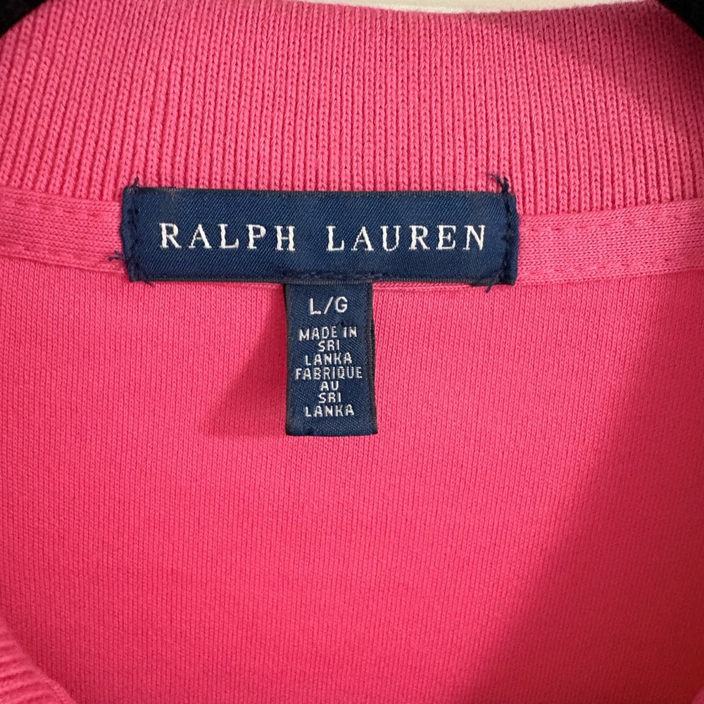Ralph Lauren ladies Bright Pink Polo Shirt - Picture 3 of 4